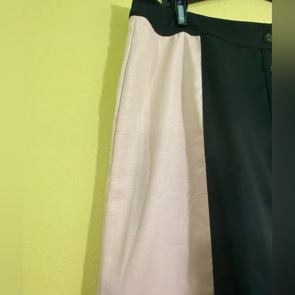 NEW pretty set of Top and Skirt  in black, pink and beige,         Size L - Picture 5 of 8